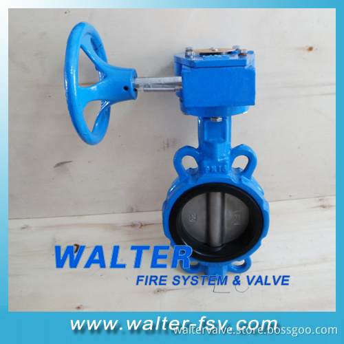 Gearbox Op. EPDM Seated Wafer Butterfly Valve